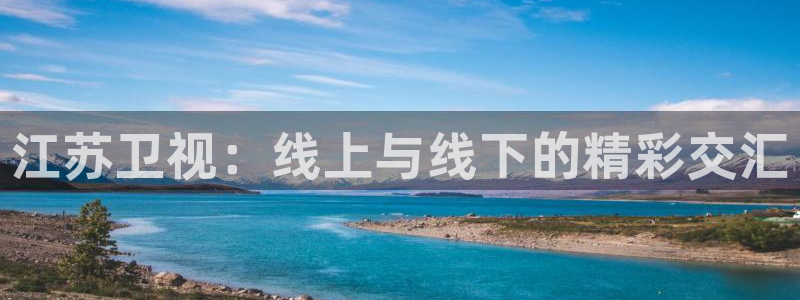jr看球直播网：江苏卫视：线上与线下的精彩交汇